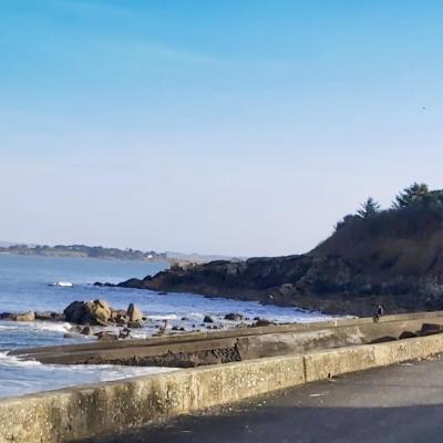 La pointe vue du Camping du Trologot - St Pol de Léon